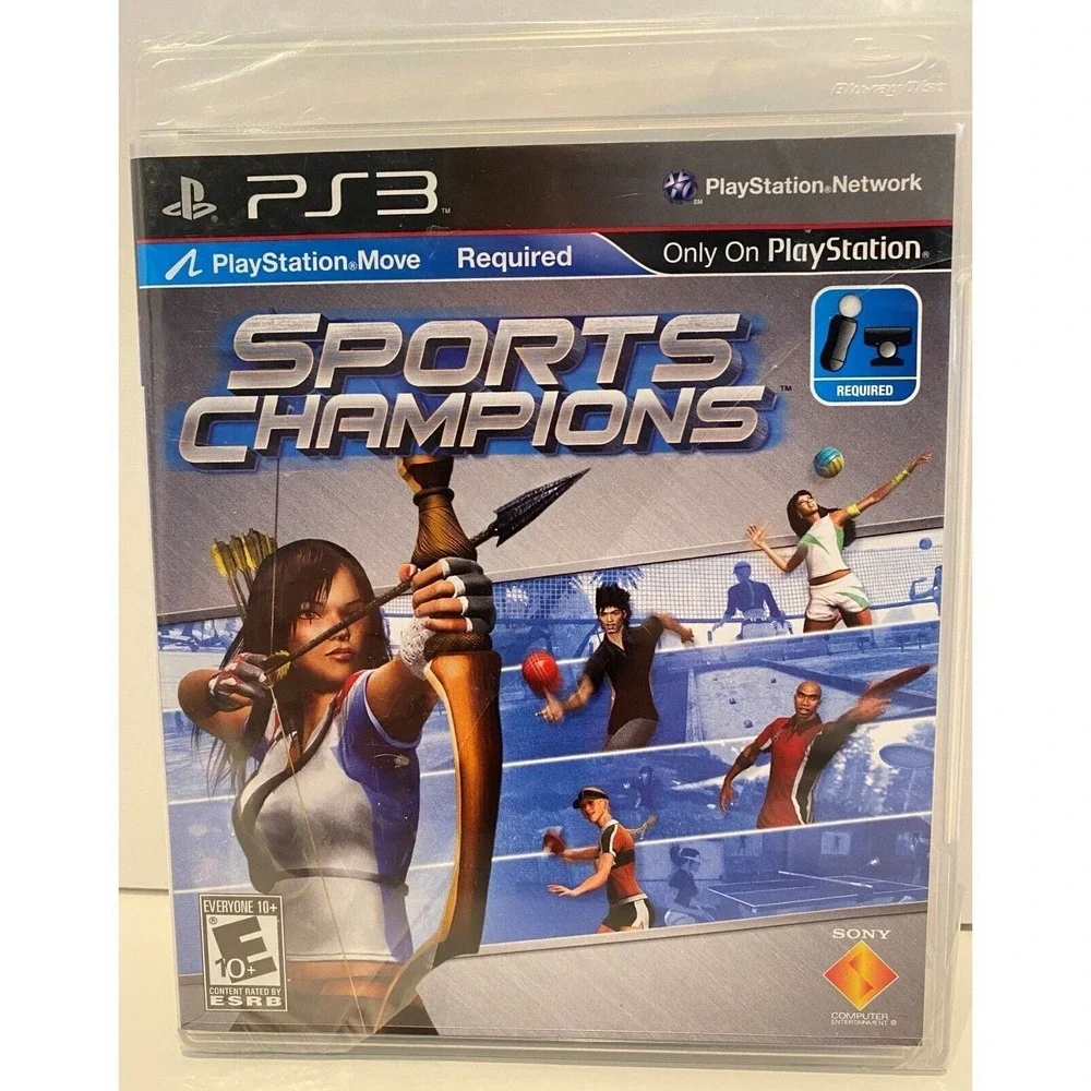 Sony Sports Champions PS3 Game New Sealed PlayStation Move Required NFR